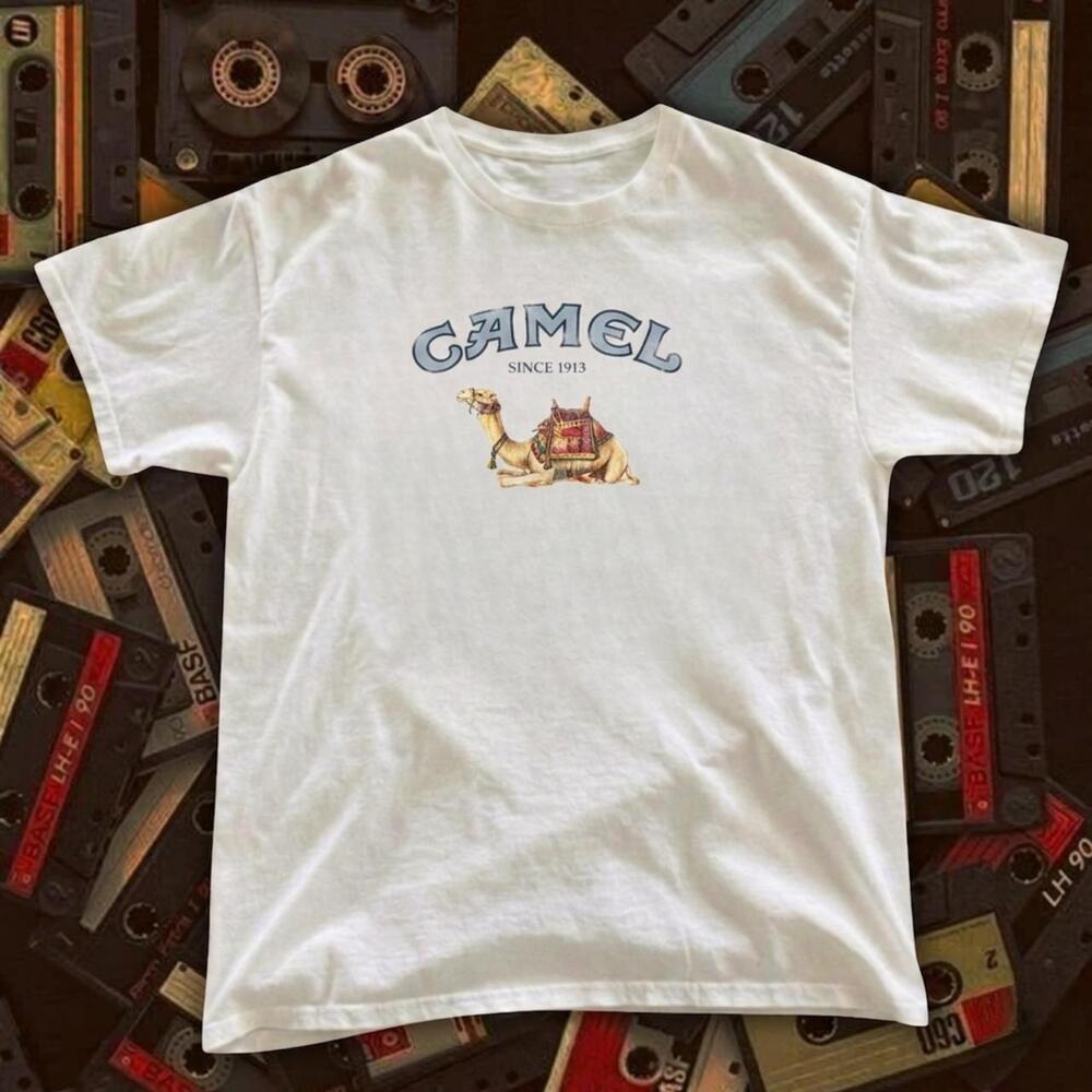 White Camel Graphic Tee